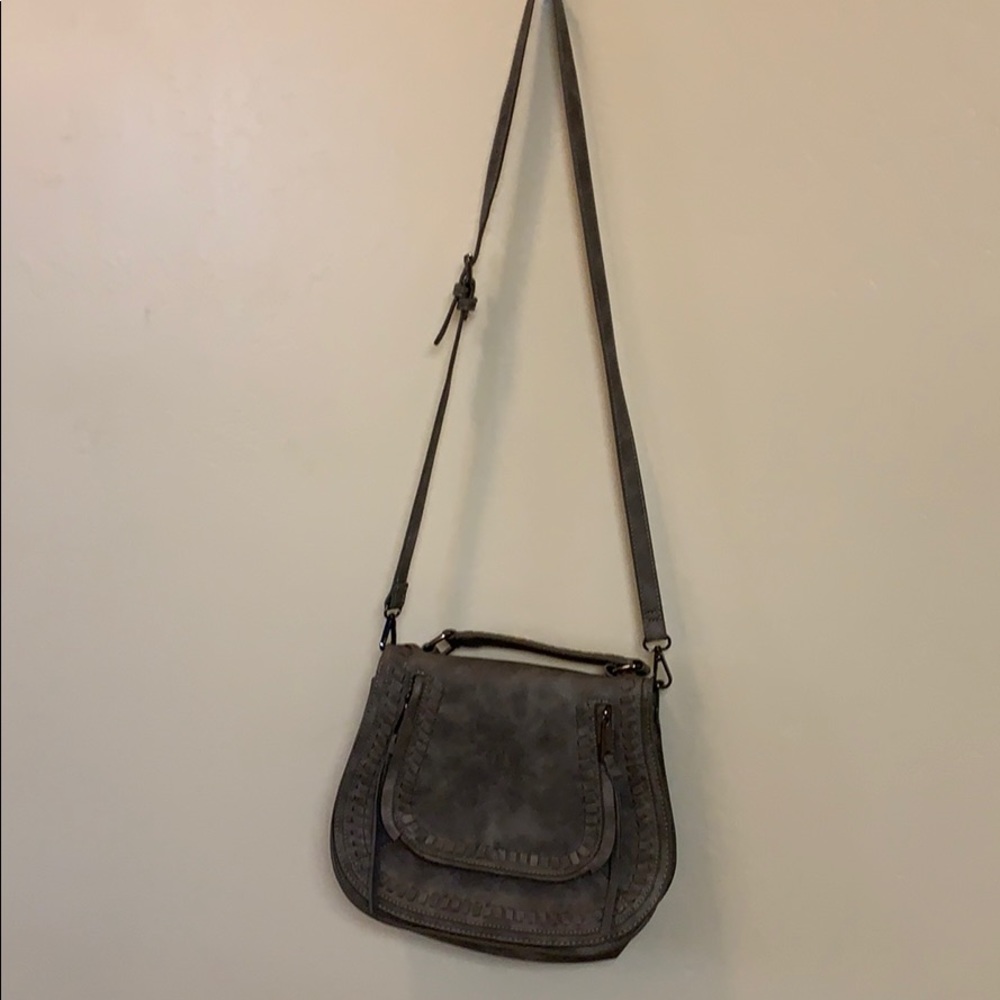 Urban Expressions Highland crossbody saddle bag